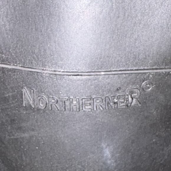 Northerner Waterproof Black Kids Rain Boots Rubber Size 4 Heavy Duty EUC - Picture 6 of 10